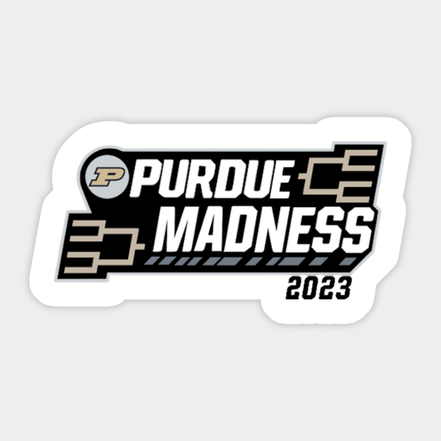 Purdue March Madness 2023 Purdue Sticker TeePublic